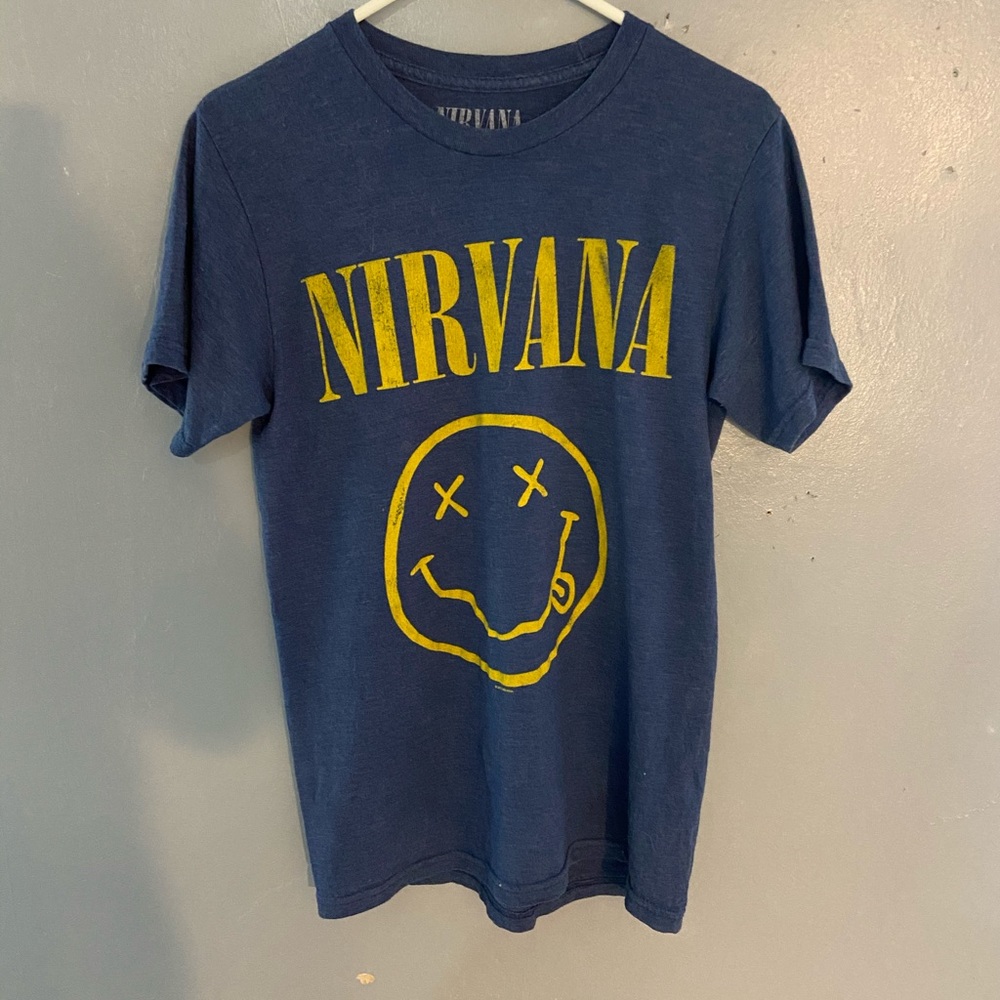 Nirvana smile face t-shirt by Nirvana